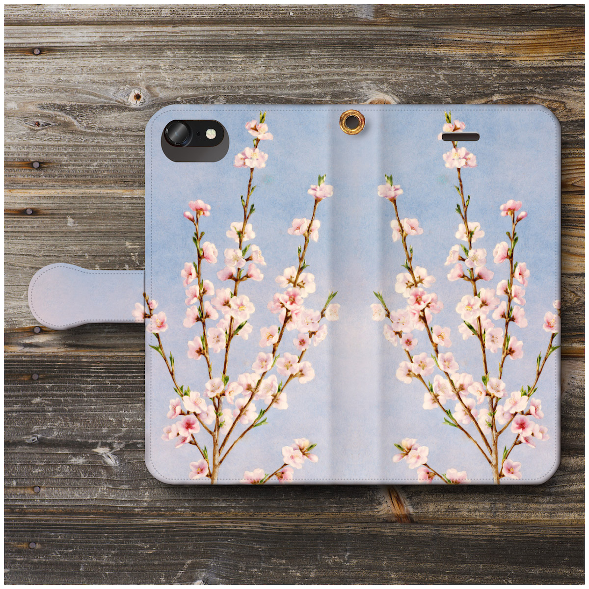 iPhone XR ケース Arrows スマホケース 手帳型 全機種対応 ケース おしゃれ 人気 ケース 絵画 John William Hill 桜の木